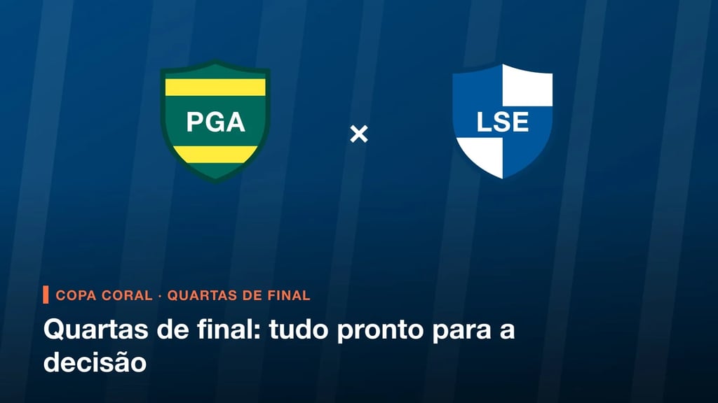 Arte da quartas de final da Copa Costa do Coral (teste)