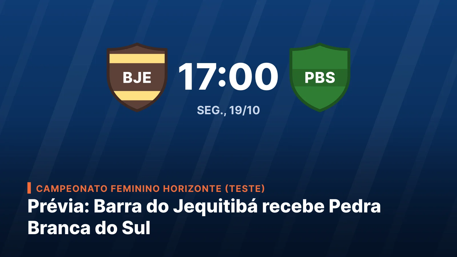 Grêmio Esportivo Barra do Jequitibá vs. Ferroviário de Pedra Branca do Sul