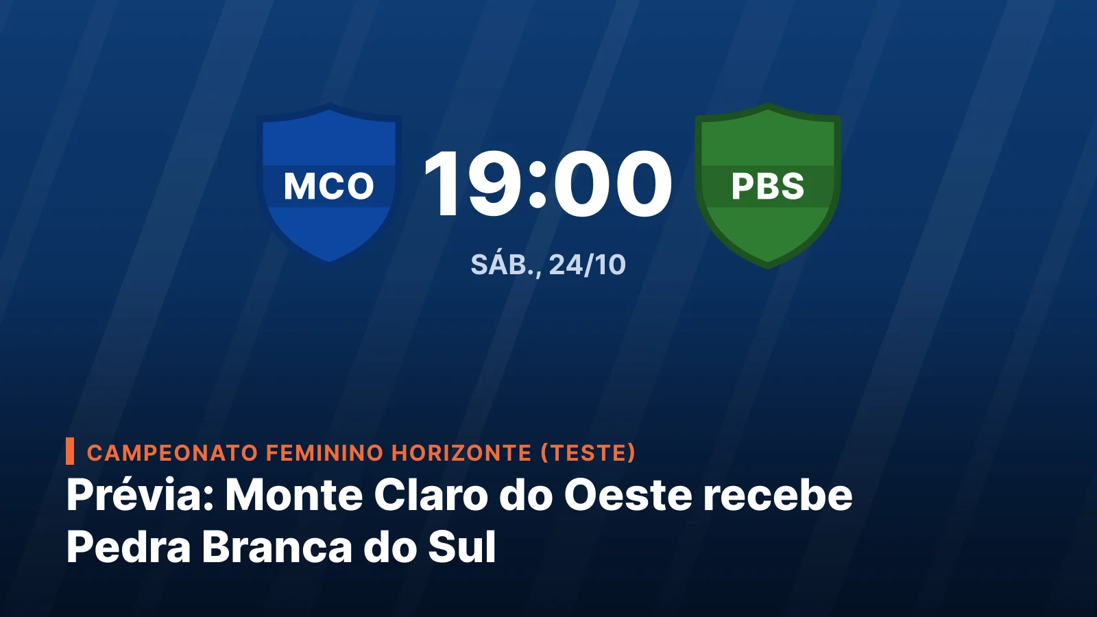 Estrela de Monte Claro do Oeste x Ferroviário de Pedra Branca do Sul