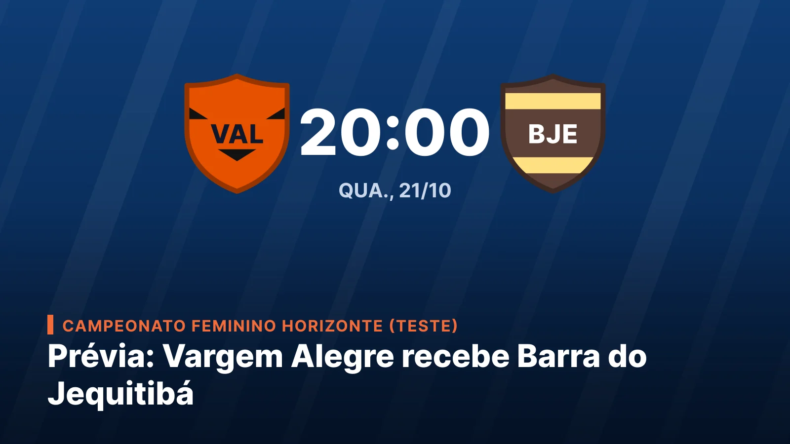 Associação Atlética Vargem Alegre vs Grêmio Esportivo Barra do Jequitibá